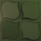 Ekena Millwork 19 5/8in. W x 19 5/8in. H Clover EnduraWall Decorative 3D Wall Panel Covers 2.67 Sq. Ft. WP20X20CVGCG - alternate 1